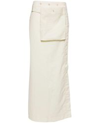 Lemaire - Pocket-Detailing Long Skirt - Lyst