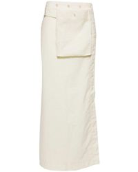 Lemaire - Pocket-Detailing Long Skirt - Lyst