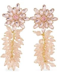 Self-Portrait - Flower-Cluster Earrings - Lyst