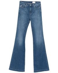 AG Jeans - Tropea High Rise Flare Jeans - Lyst