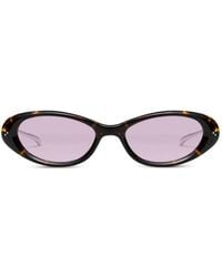 Gentle Monster - Ora Oval-Frame Sunglasses - Lyst