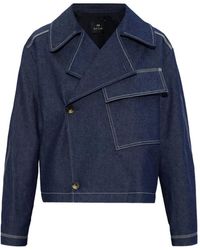 Paul Smith - Buttoned Cotton Jacket - Lyst
