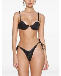 GOD SAVES QUEENS - Venus Faux-Pearl Embellished Bikini Top - Lyst