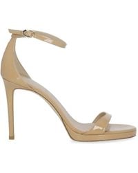 Stuart Weitzman - Nudist Platform Strap Sandals - Lyst
