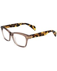 Rag & Bone - Tortoiseshell-Effect Rectangle-Frame Glasses - Lyst