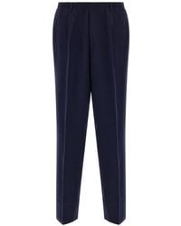 Cellar Door - Ezio Darted Straight-Leg Trousers - Lyst