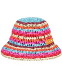 Etro - Sombrero De Pescador A Rayas - Lyst
