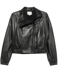 Vince - Veste Bomber En Cuir - Lyst