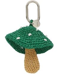 Jil Sander - Woven Raffia Mushroom Charm - Lyst