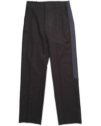 DERRICK - Stripe-Detail Tailored Trousers - Lyst