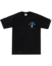 A Bathing Ape - Abc Camo College T-Shirt - Lyst