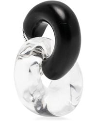 Monies - Havana Interlocking-Hoop Earrings - Lyst