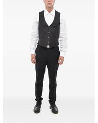 Corneliani - Single-Breasted Martingale Waistcoat - Lyst
