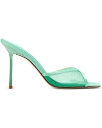 Femme LA - Iman Mesh-Panel Sandals - Lyst