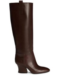 Jil Sander - Block-Heel Boots - Lyst