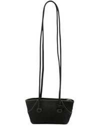 Marge Sherwood - Contrast-Stitched Leather Crossbody Bag - Lyst