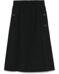 The North Face - Dome Wind Midi Skirt - Lyst