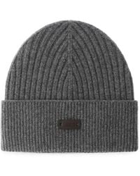 Herno - Gerippte Beanie - Lyst