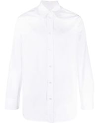 Jil Sander - Buttoned Long-sleeve Cotton Shirt - Lyst