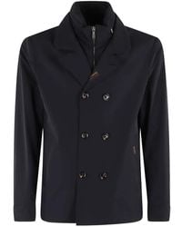 Moorer - Volmer-Kn Double-Breasted Padded Jacket - Lyst