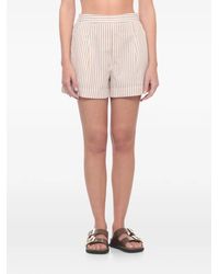 MC2 Saint Barth - Amani Striped-Pattern Shorts - Lyst