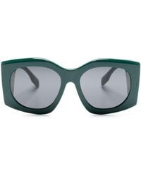 Burberry - Geometric-frame Sunglasses - Lyst