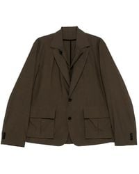 Sacai - Veste Boutonnée À Poches À Rabat - Lyst