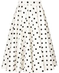 Dolce & Gabbana - Polka Dots Skirts - Lyst
