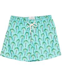 Peninsula - Tree-Print Swim Shorts - Lyst
