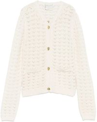 forte_forte - Cardigan mit geknöpfter Tasche - Lyst