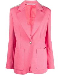 Palm Angels - Blazer monopetto a righe - Lyst
