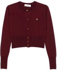 Vivienne Westwood - Bea Orb-Embellished Button Cardigan - Lyst