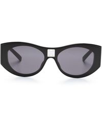 Givenchy - 4gem Oval-frame Sunglasses - Lyst