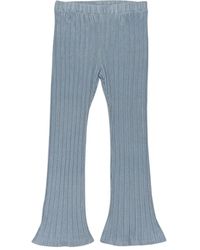 CALLIPYGIAN - Pantalones de lúrex acampanados - Lyst
