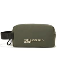 Karl Lagerfeld - ロゴディテール トラベルポーチ - Lyst