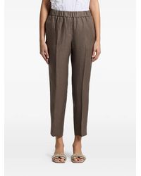 Peserico - Elasticated-Waist Trousers - Lyst