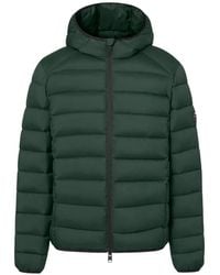 Ecoalf - Hooded Quilted Jacket - Lyst