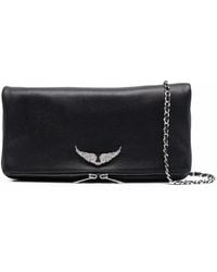 Zadig & Voltaire - Clutch Met Studs - Lyst