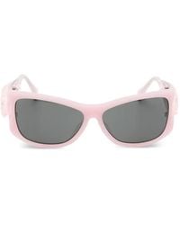 YVMIN - Eckige Sonnenbrille Mit Haarspange - Lyst
