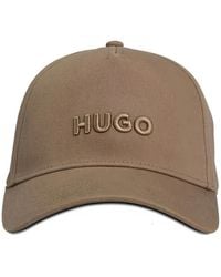 HUGO - Jude Embroidered Cap - Lyst