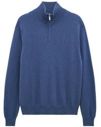 Pringle of Scotland - Quarter-Zip Cashmere Sweater - Lyst