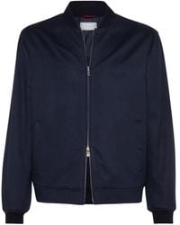 Brunello Cucinelli - カシミア ボンバージャケット - Lyst
