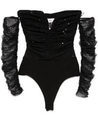 Nissa - Polka-Dot Bodysuit - Lyst