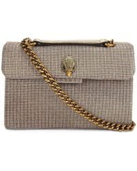 Kurt Geiger - Mini Kensington Houndstooth Tote Bag - Lyst