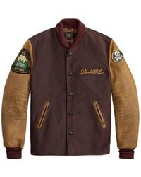 RRL - Patch Bomber Jacket - Lyst