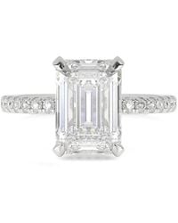 Jewels Aficionado - 14Kt Weißgoldring Mit Diamant - Lyst