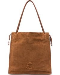 Coccinelle - Große Dulse Tote Bag aus Wildleder - Lyst
