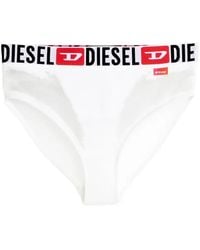 DIESEL - X Tinder Logo-Waistband Sheer-Panel Briefs - Lyst