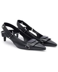 Courreges - Racer Leather Pumps - Lyst