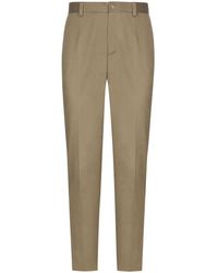 Dolce & Gabbana - Pressed-crease Tailored Trousers - Lyst